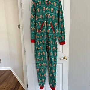 Disney Green and Red women’s onesie